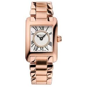 Frederique Constant Classic Carree Diamond Ladies Watch FC-200MPDC14B NEW $1495